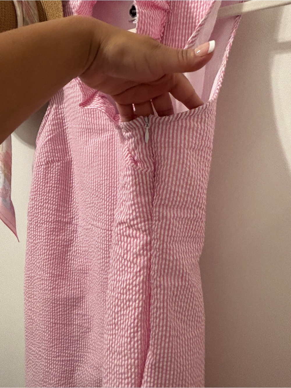 Mud Pie Sailor Seersucker Shift Dress 👗 - Picture 3 of 5